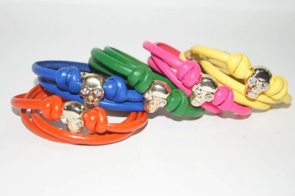 PULSEIRA 3 VOLTAS CAVEIRA CÓD. 0064
