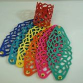 BRACELETE ABSTRATO VAZADO CÓD. 0015